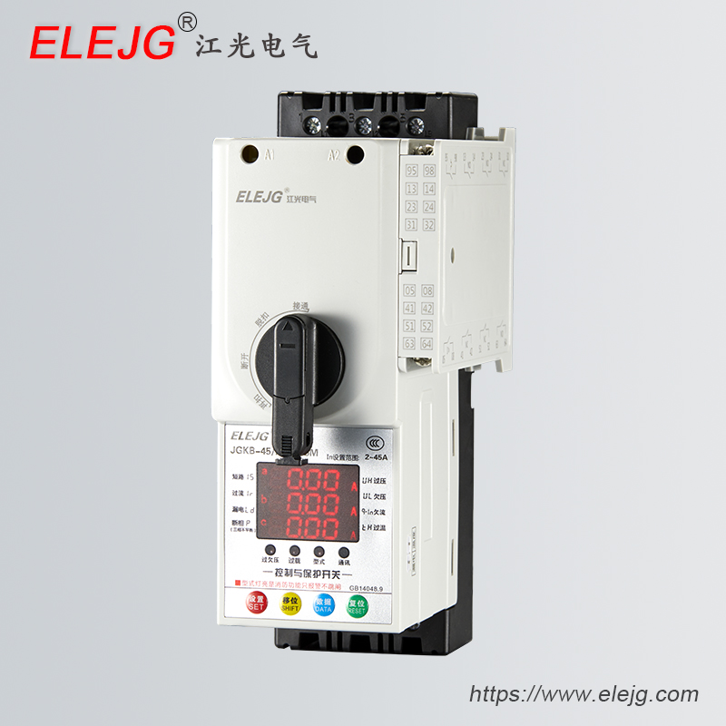 三显控制与保护开关功能扩展型｜电动机保护器｜电动机缺相保护器 ｜电机保护器JGKB-45 (CPS)